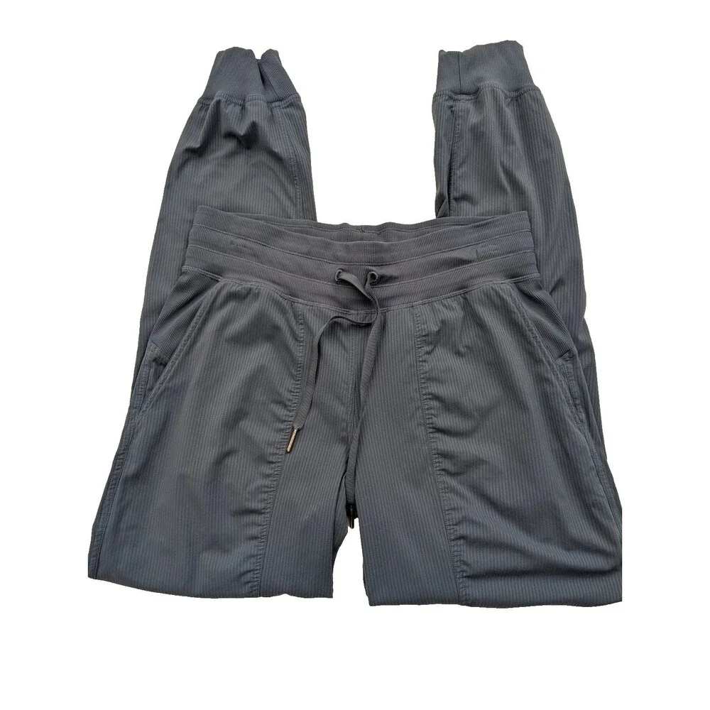 Lululemon Dance Studio Mid-Rise Joggers Ink Blue Athletic Lounge Pants Size 6
